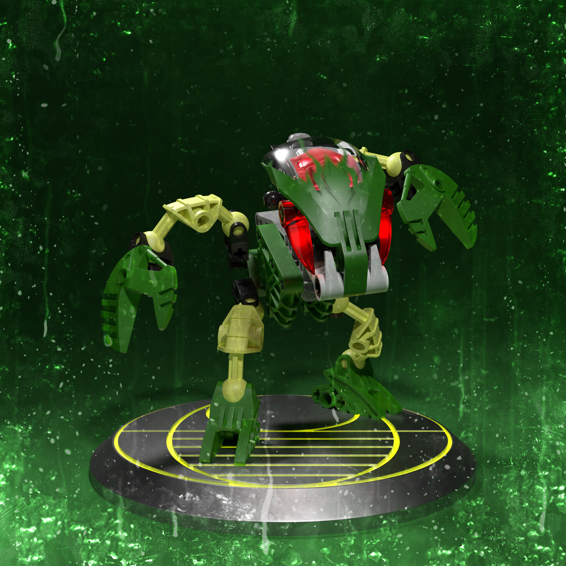 Bionicle Bohrok 3d Print ArtStation Bionicle: Lehvak (2002)