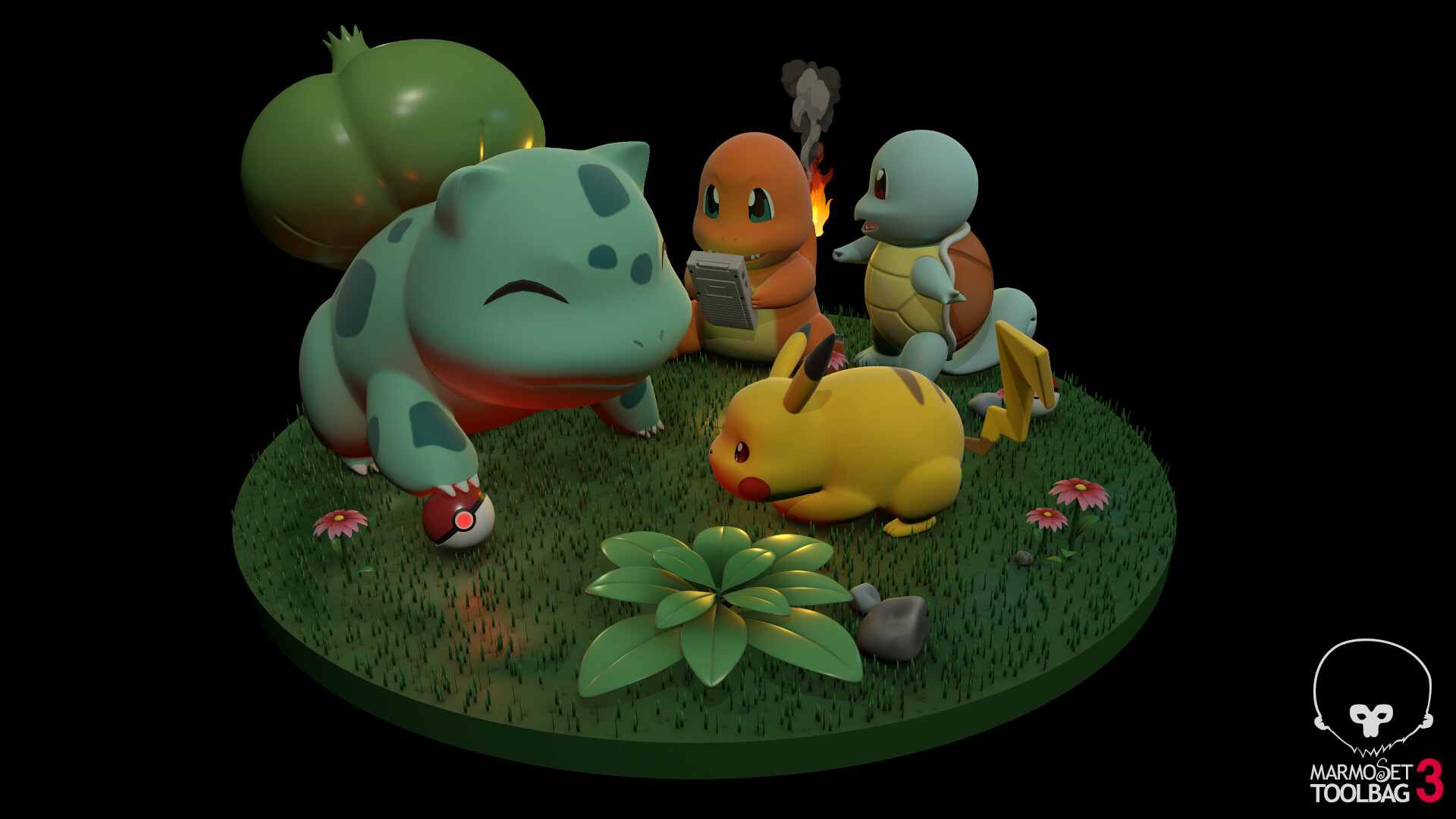 ArtStation - Pokémon Diorama - Fanart