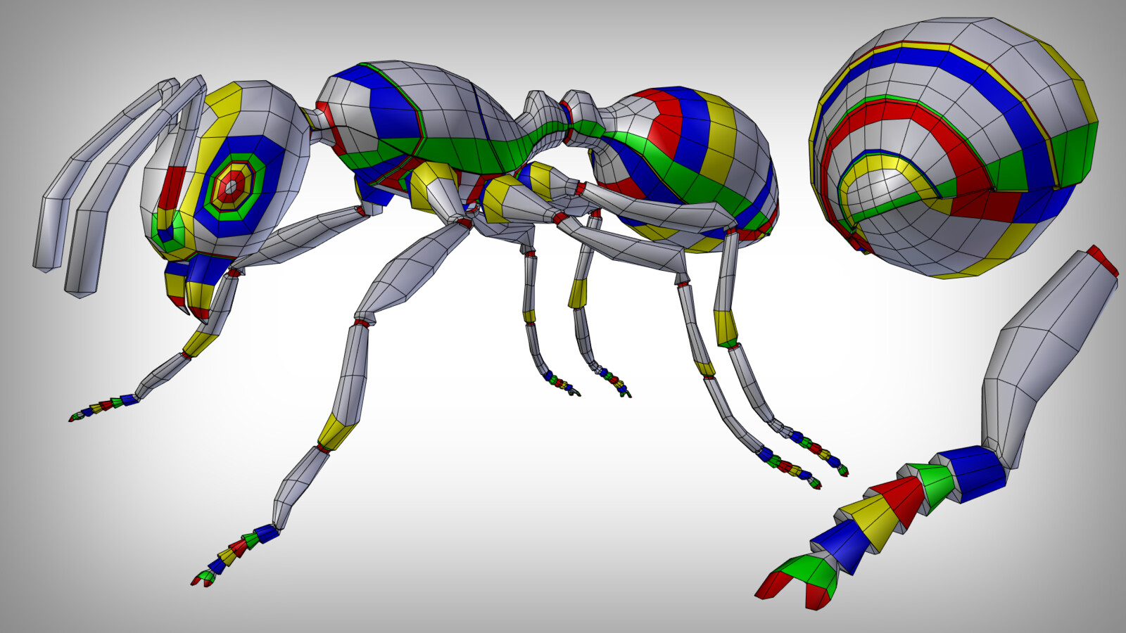 The ant's topology without subdivison.