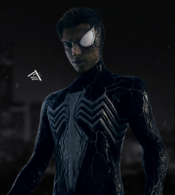 Ali_artz7 - Symbiote tom holland spiderman suit