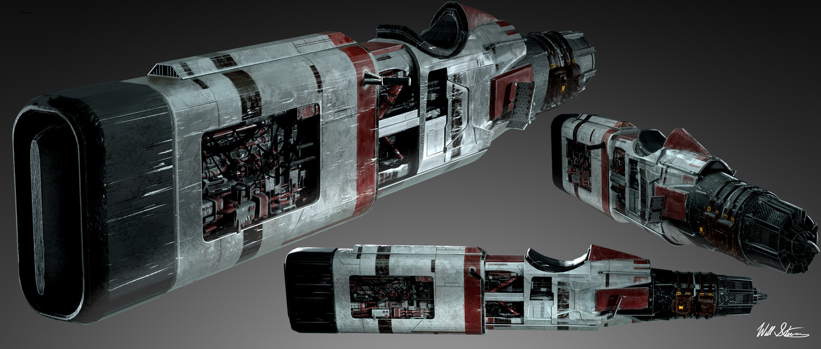The Wyvern MK. 1 is the speeder used by the main character of an IP im working on.