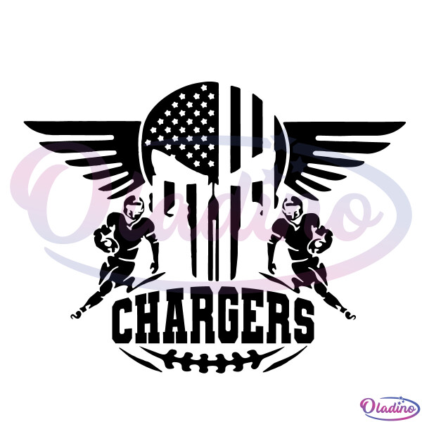 NFL Los Angeles Chargers Logo Silhouette Cameo SVG Decal Cut File for  Cricut Digital Download