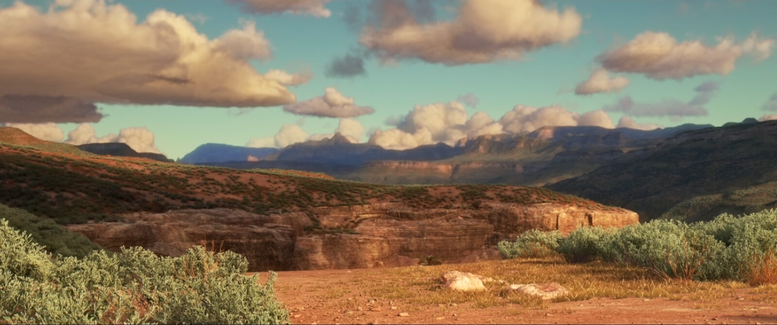 Terrain shading