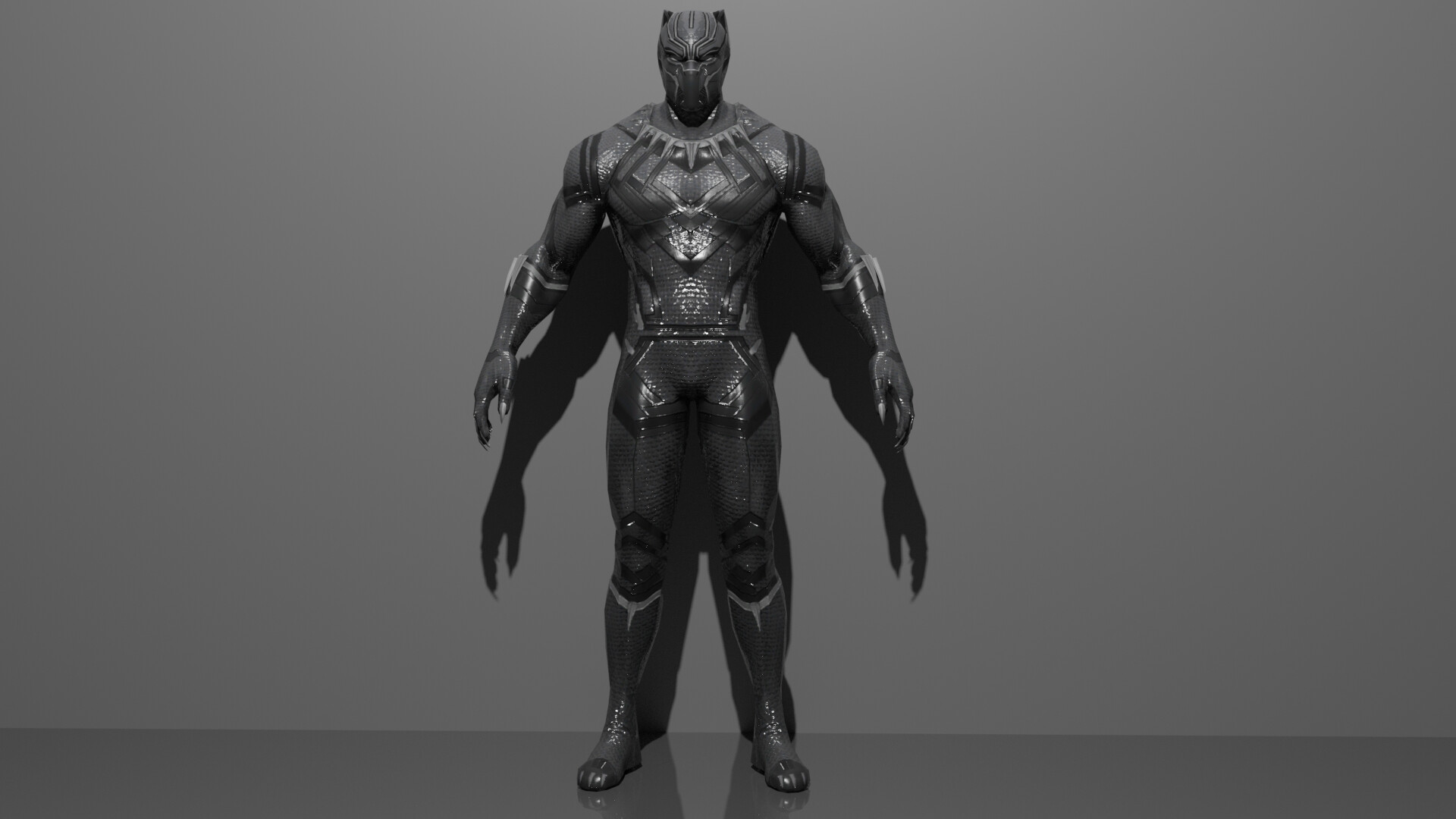 ArtStation - Black Panther 3d model