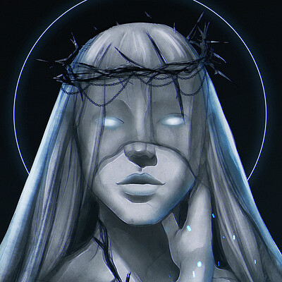 Vii morte statue 2smol