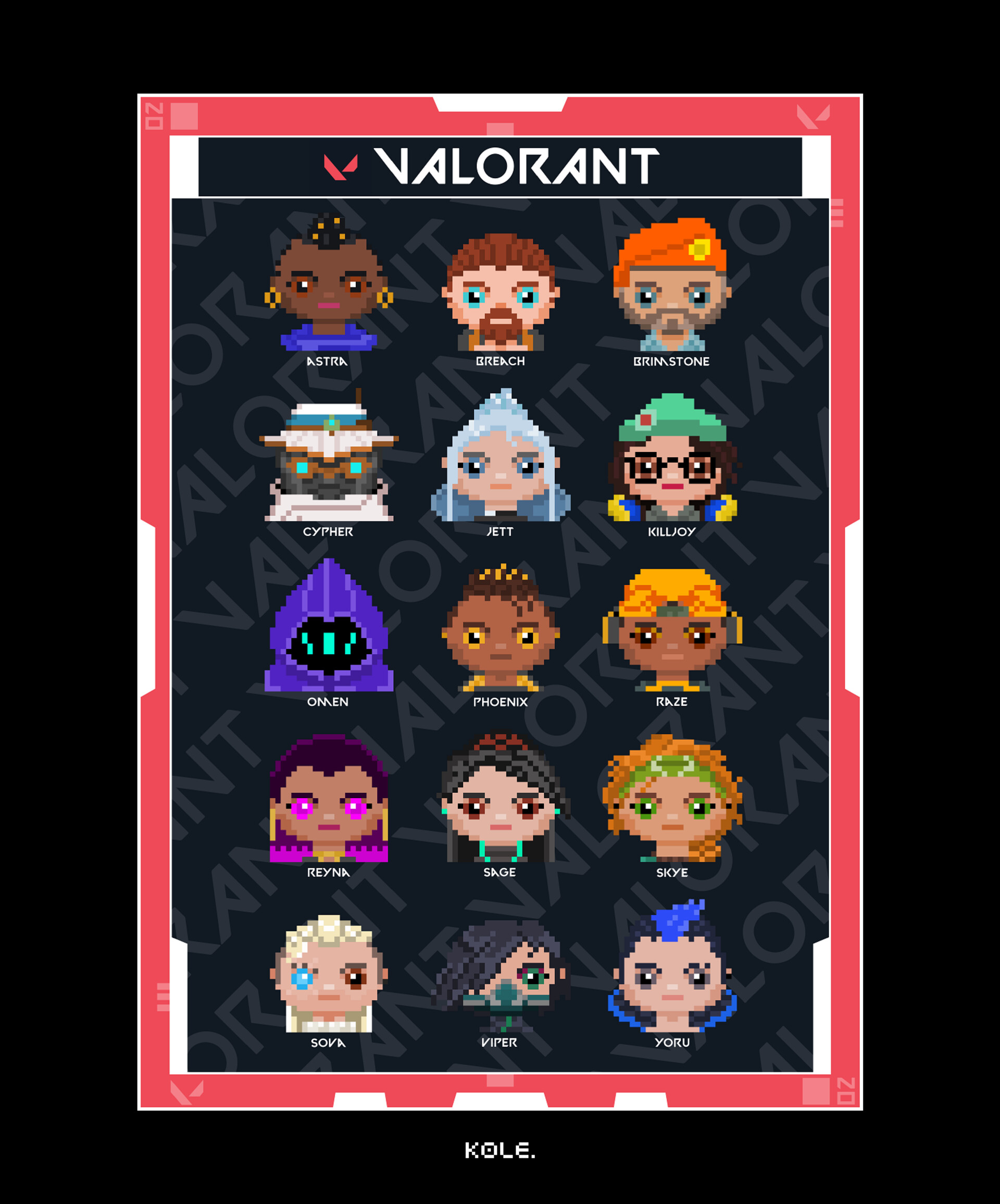Omen funko pop valorant clearance