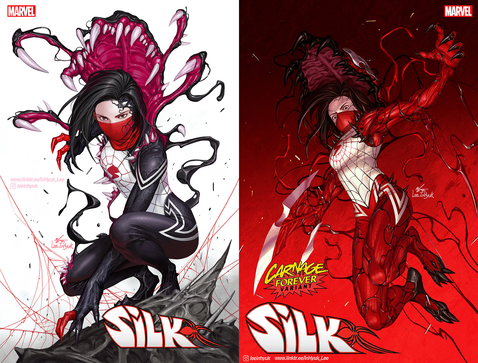Silk (Venomized) vs Silk (Carnagized)