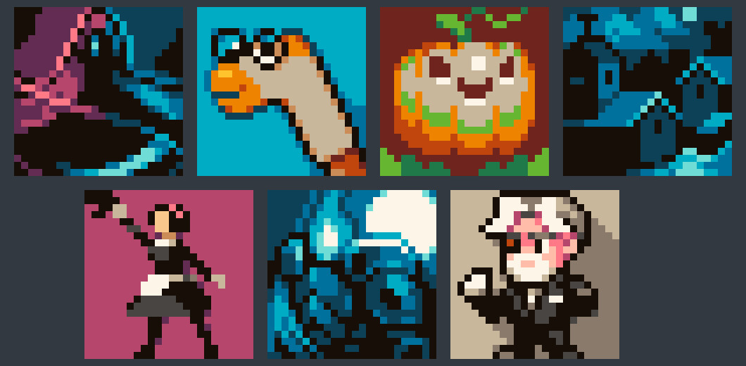 24x24 Cute Pixel Art