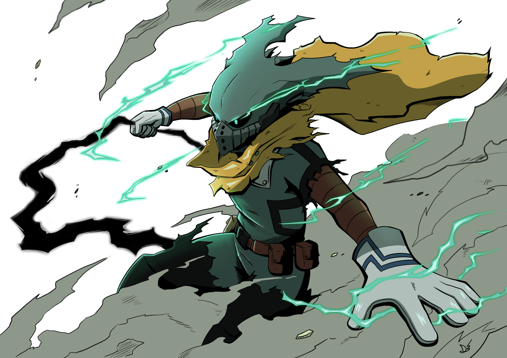 Artstation deku vigilante