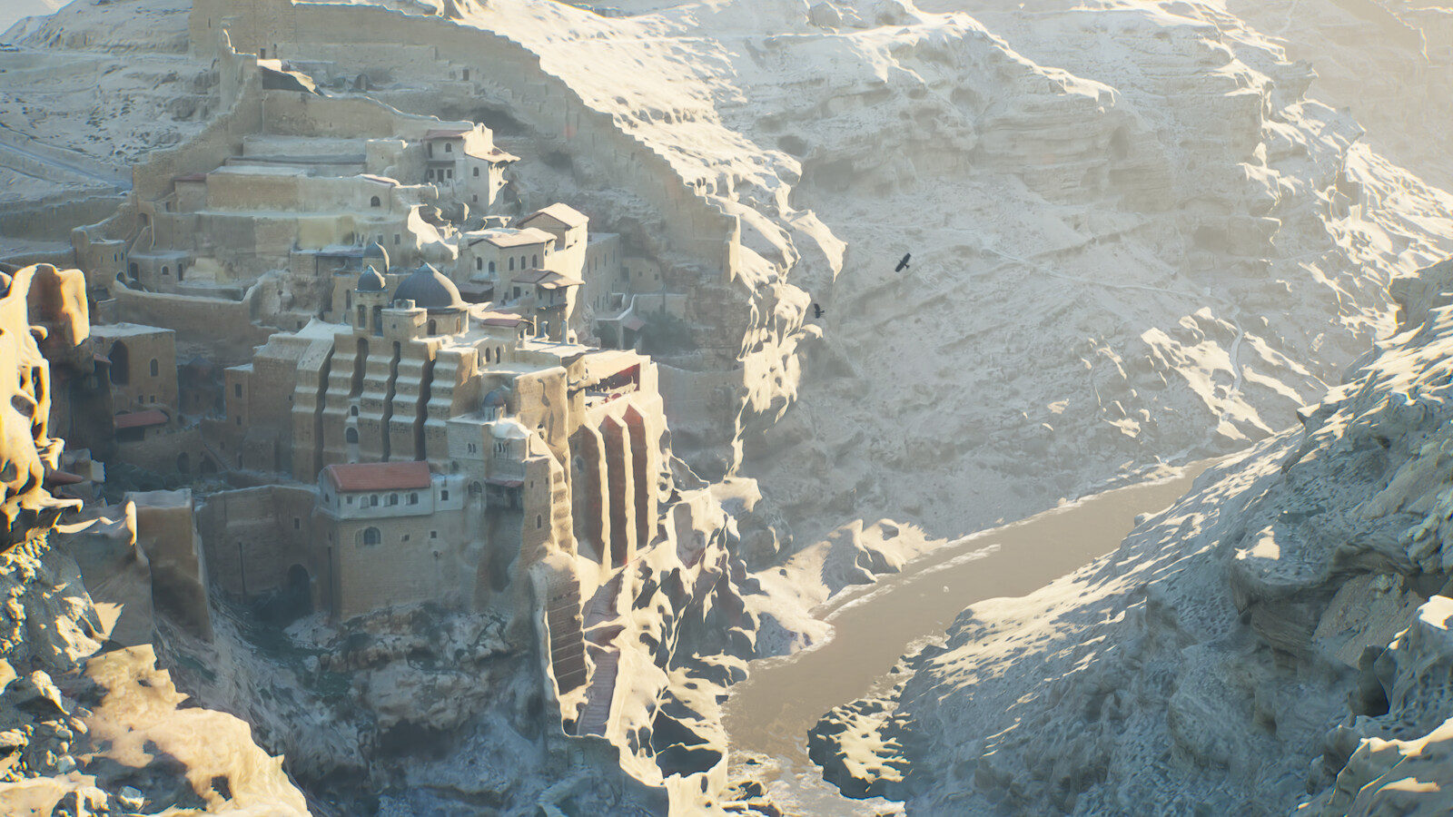 Mar Saba monastery in Unreal Engine 5