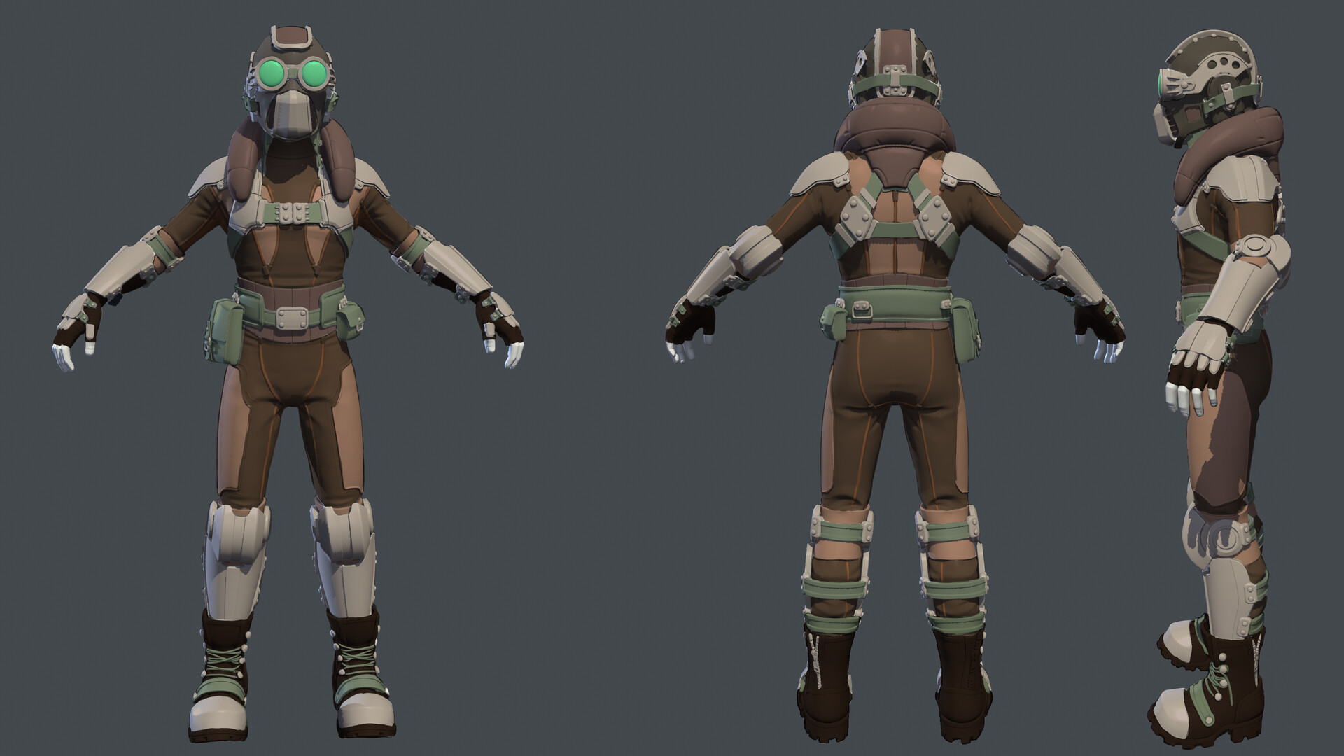 ArtStation - Antara color Test