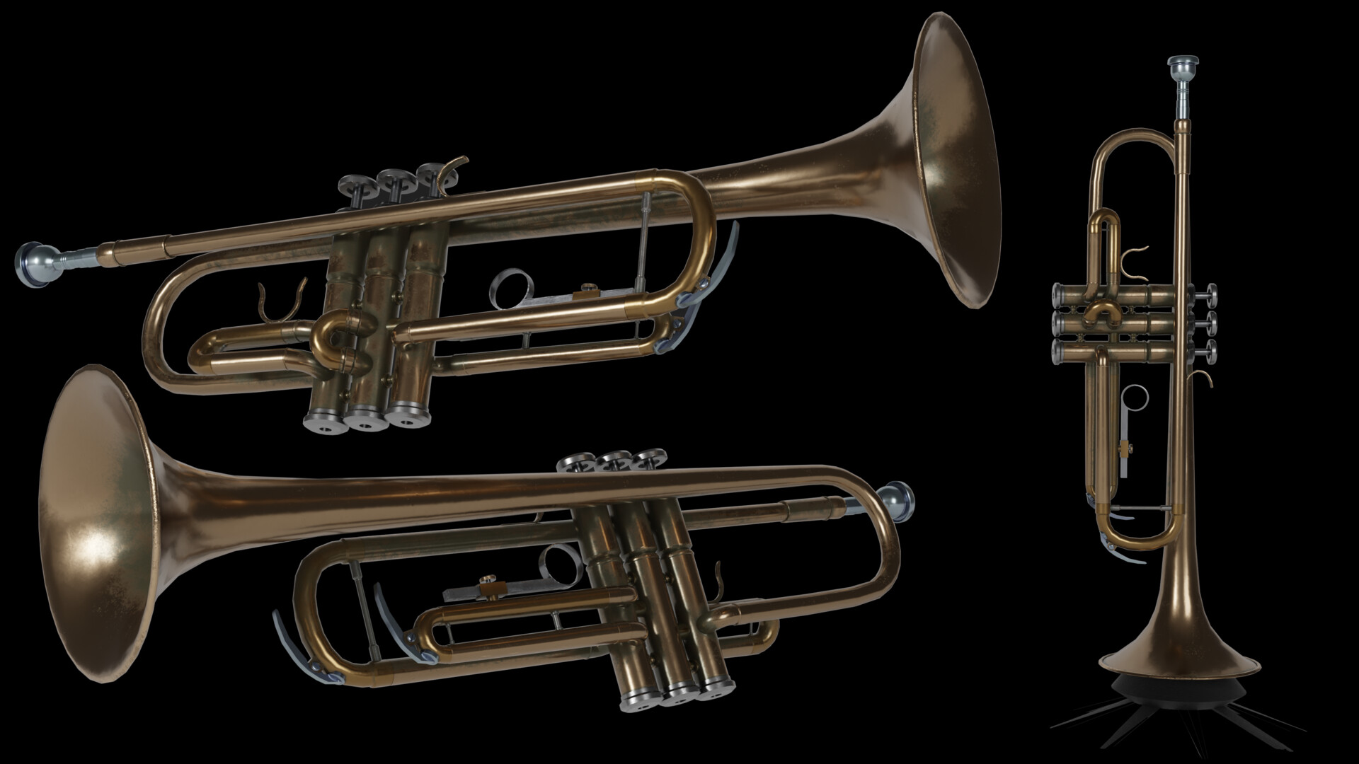ArtStation Trumpet (Game Ready)