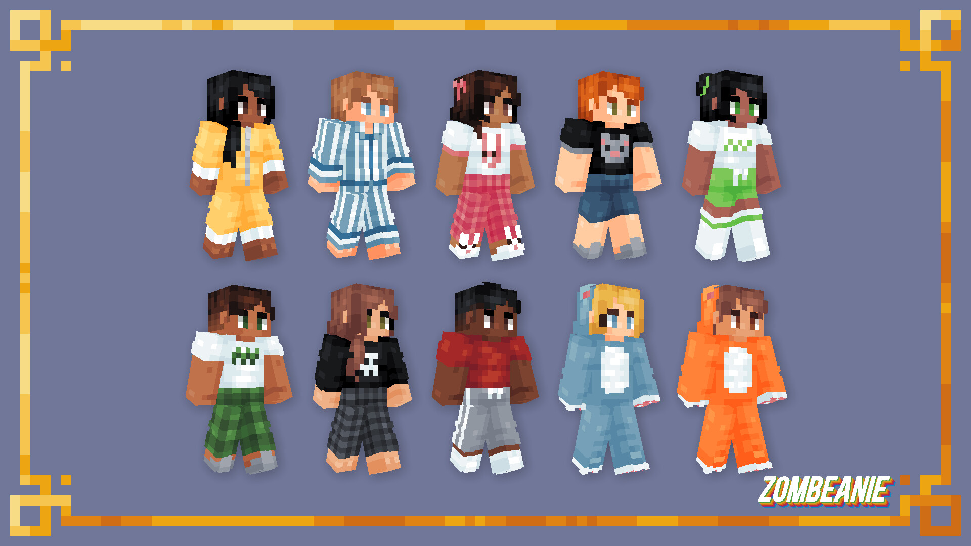 50 Teens Skin Pack in Minecraft Marketplace