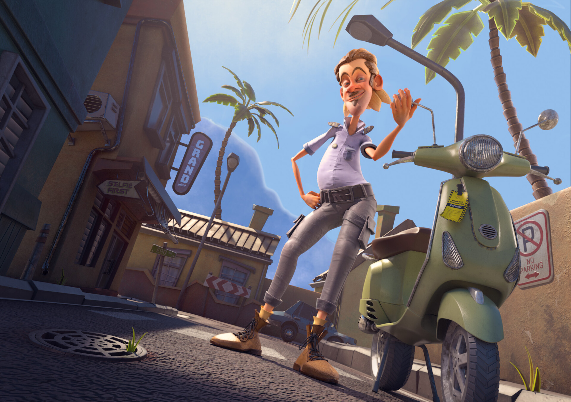 ArtStation - "Where're you from, you sexy thing?"