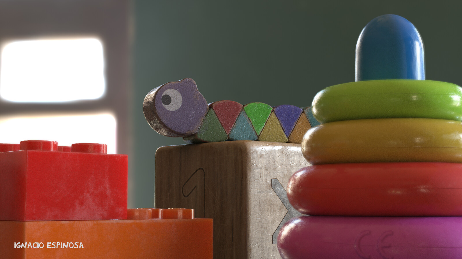 Ignacio Espinosa Child's game table