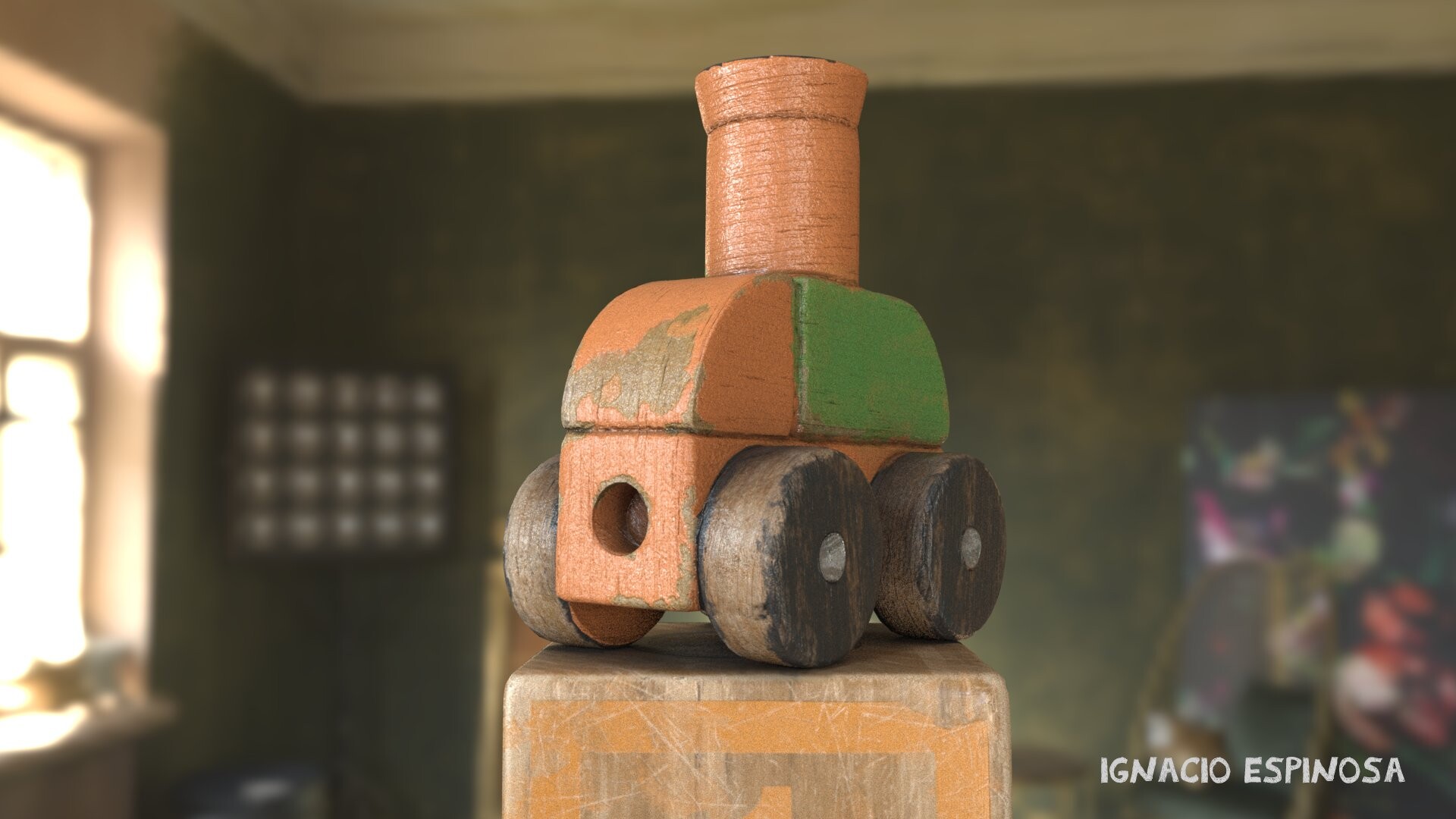 Ignacio Espinosa Child's game table