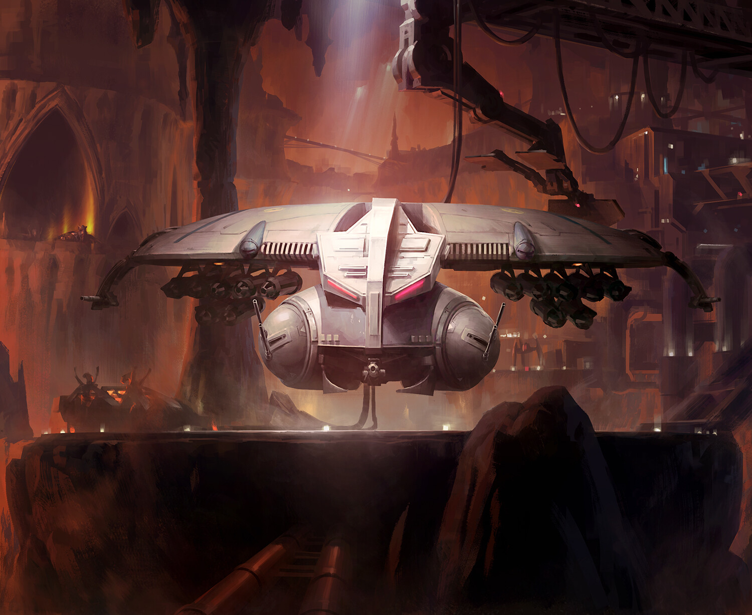 Geonosian Prototype (HMP Droid Gunship)