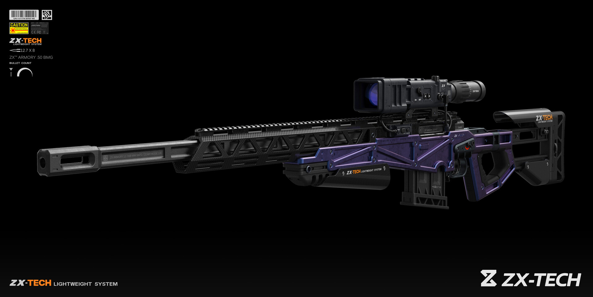 ZX-TECH Lightweight sniper rifle - Z俊