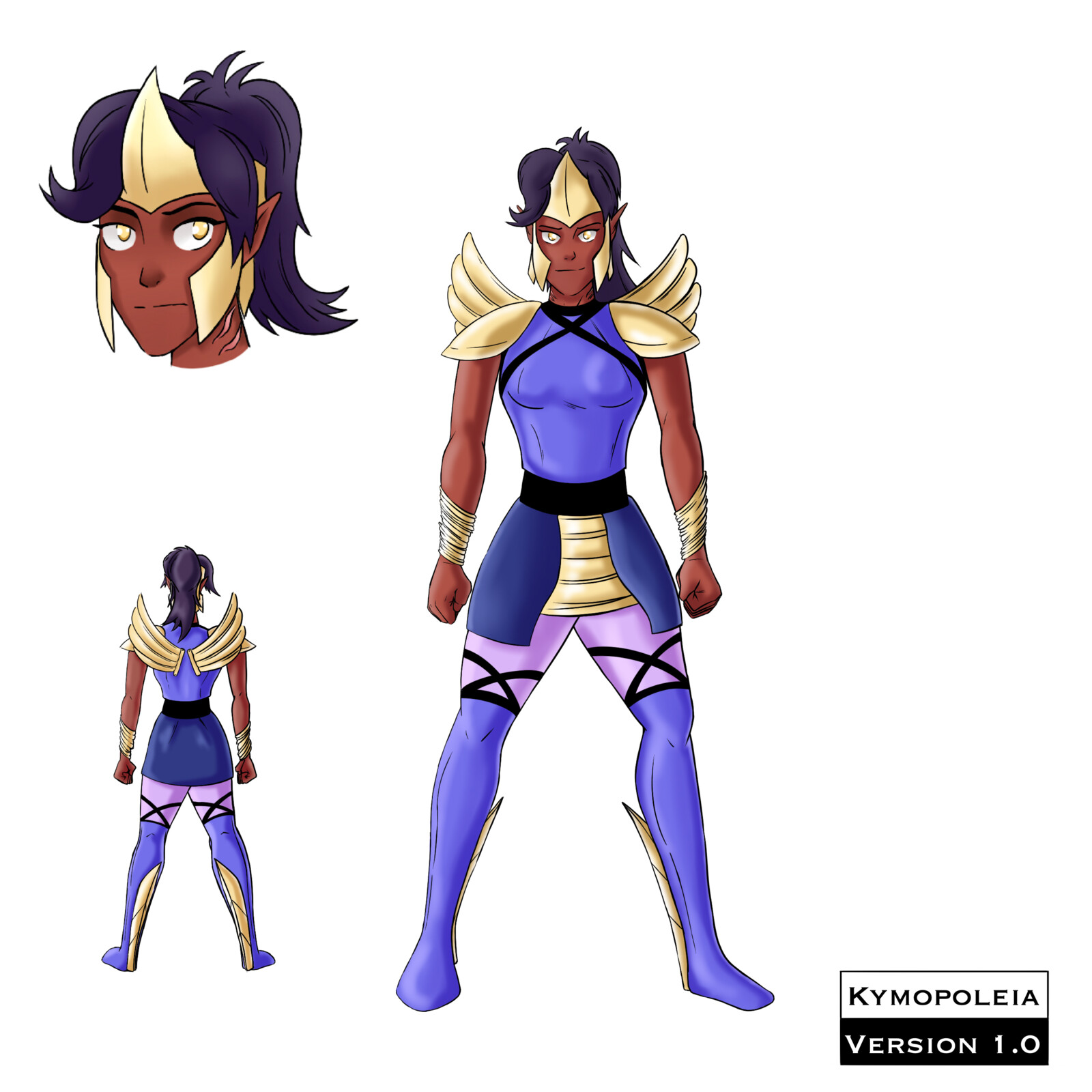 Kymopoleia Character Concept
