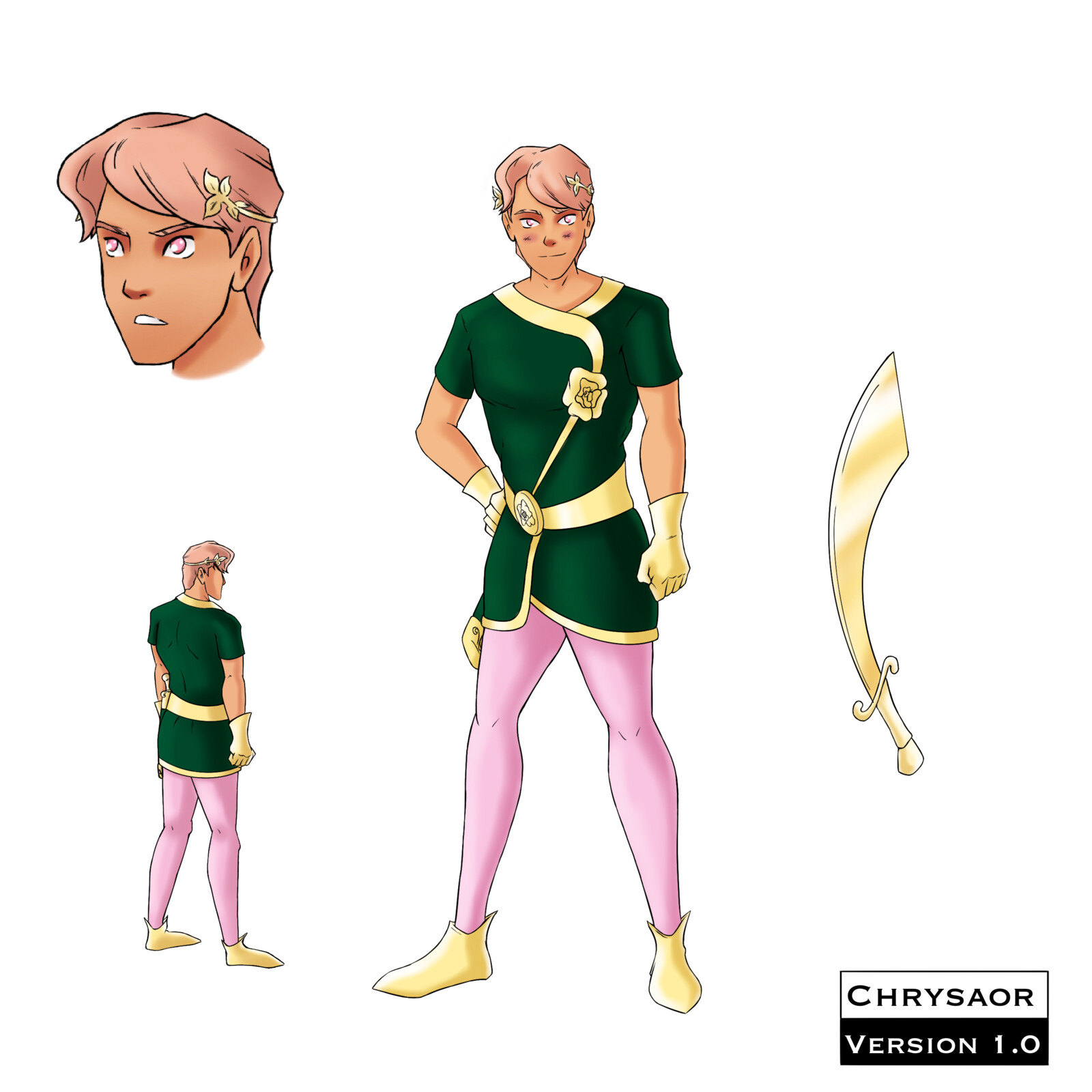 Chrysaor Character Concept