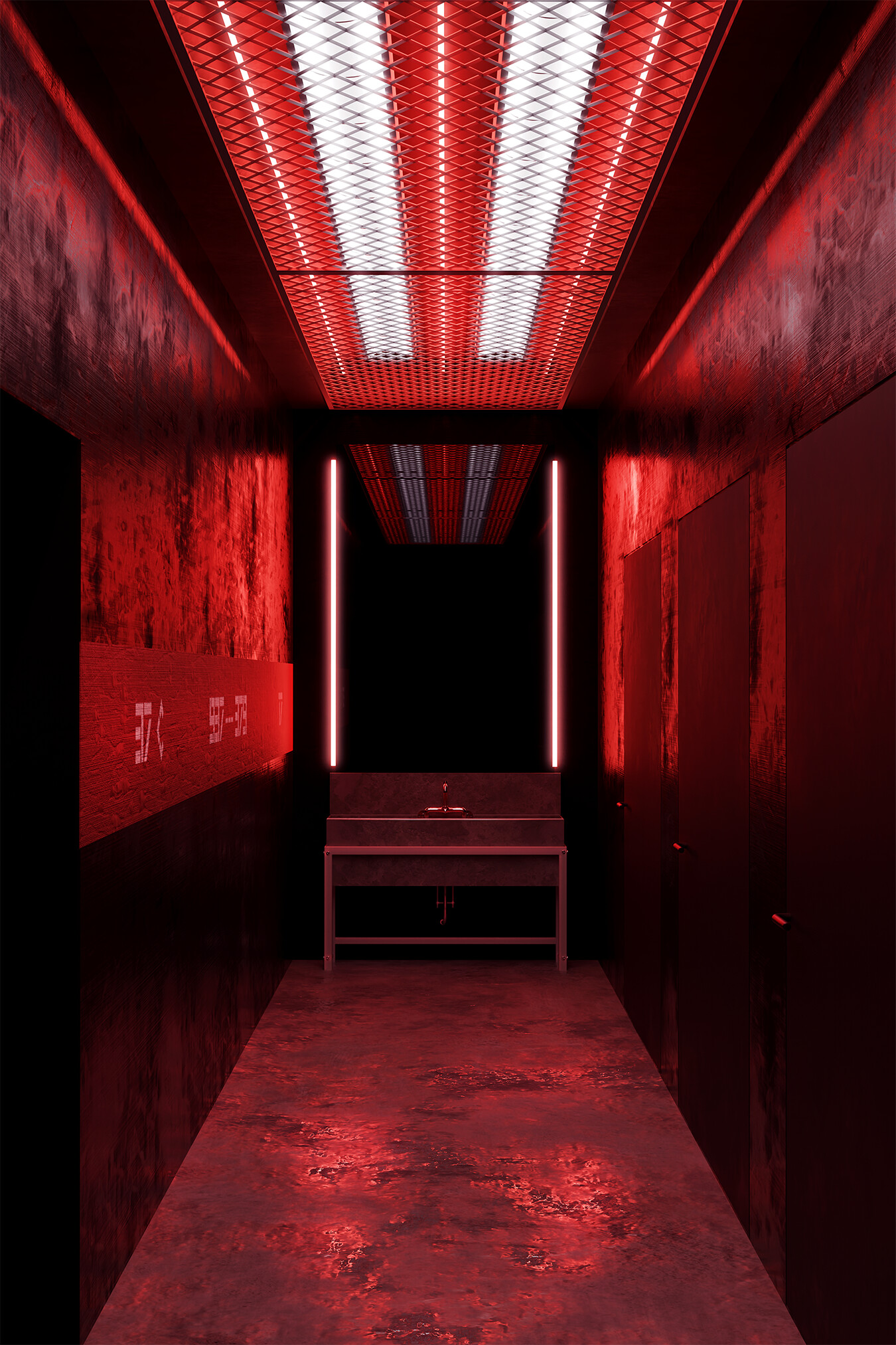 ArtStation - Red Corridor