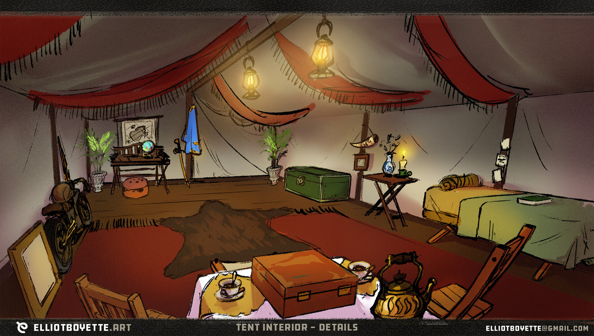 Escape Room Tent