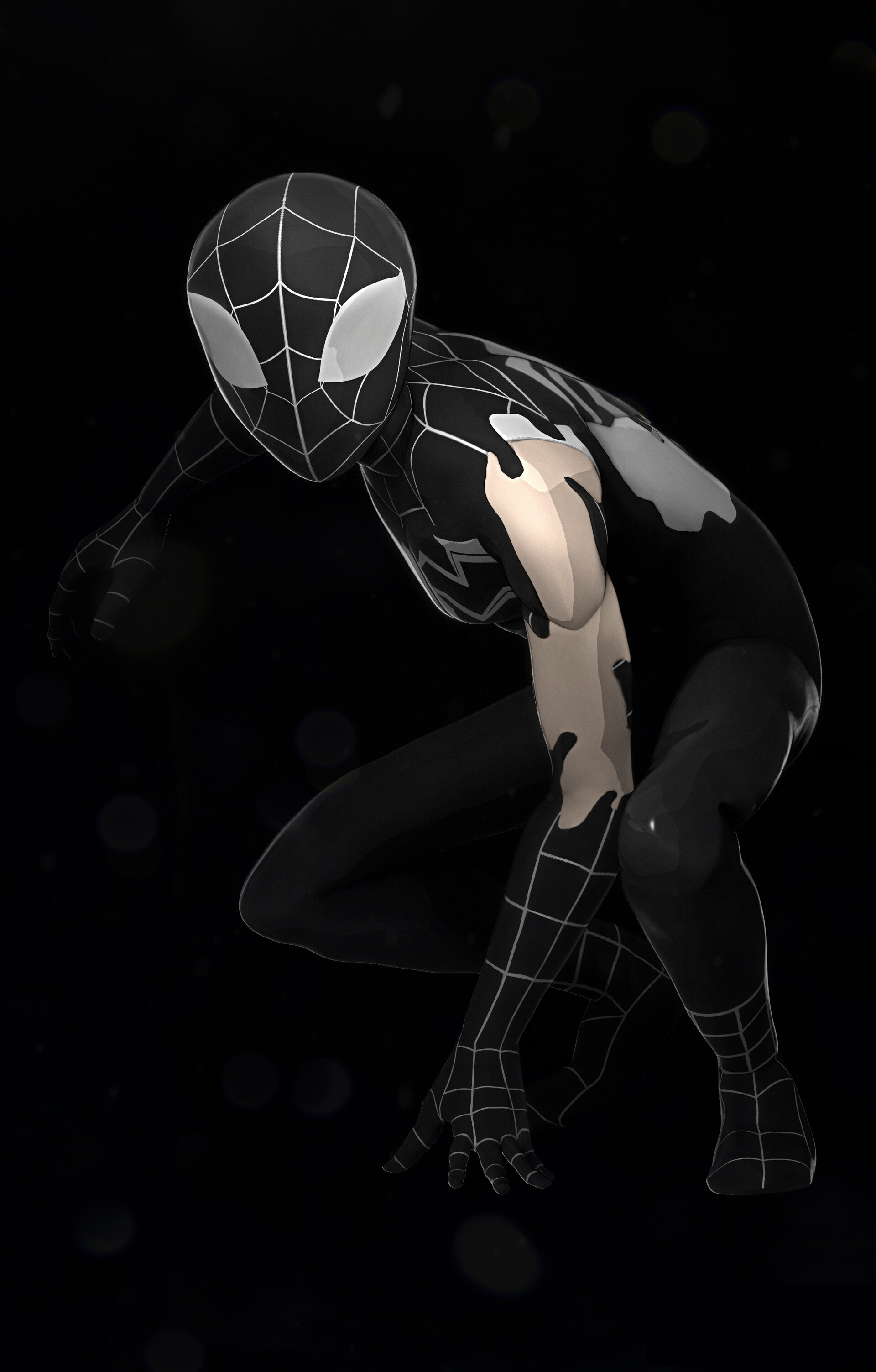 Daniel Hideo - The Spectacular Spider-Man Black Suit V2