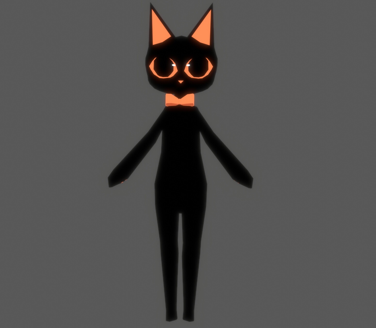 ArtStation A Little Low Poly Cat (2021)