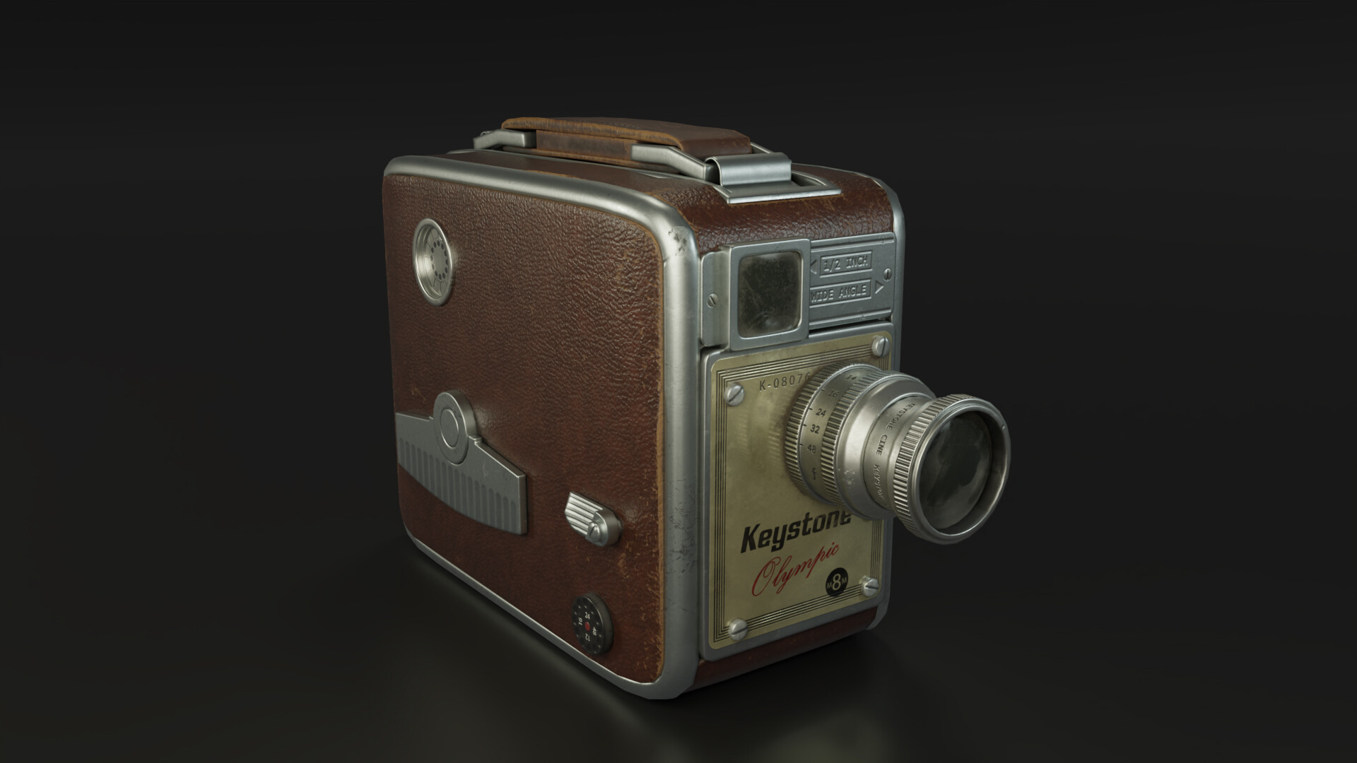 ArtStation - Keystone vintage video camera