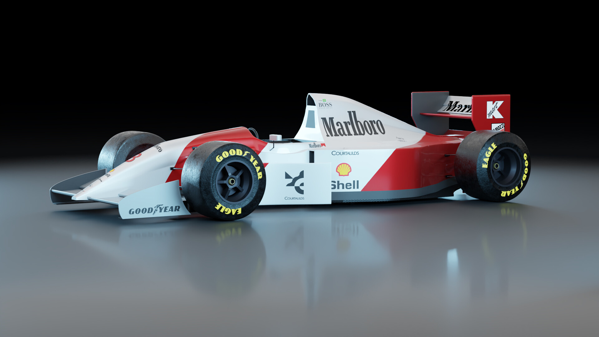 ArtStation - McLaren MP4/8