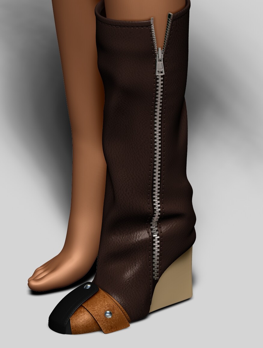 ArtStation - long boots