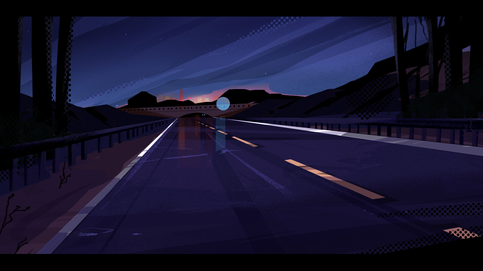 ArtStation - Road BG