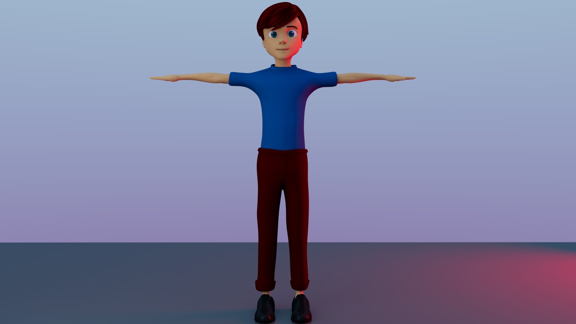 ArtStation - 3D Cartoon Boy Character
