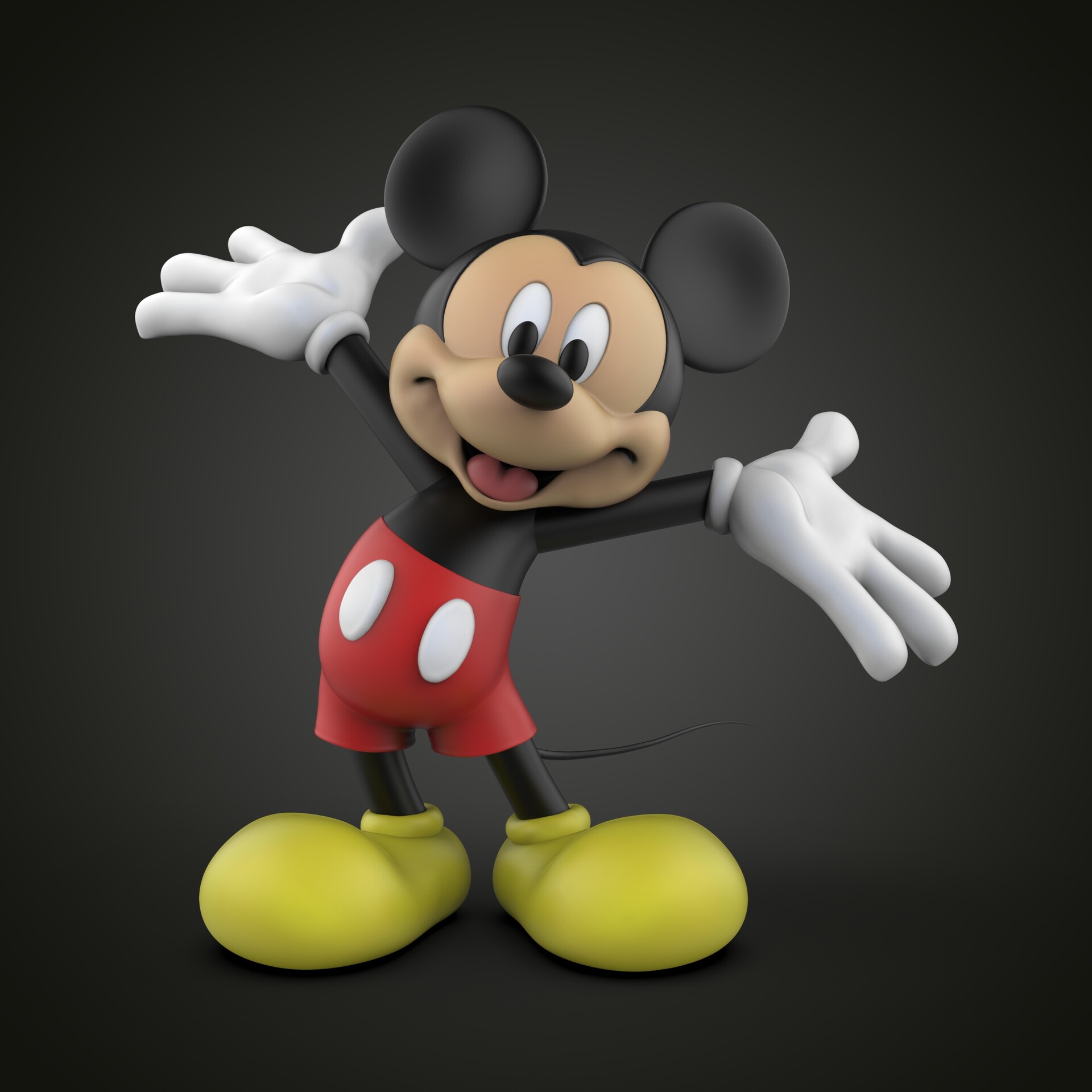 1,636 Mickey Mouse Cartoon Character Images, Stock Photos, 3D