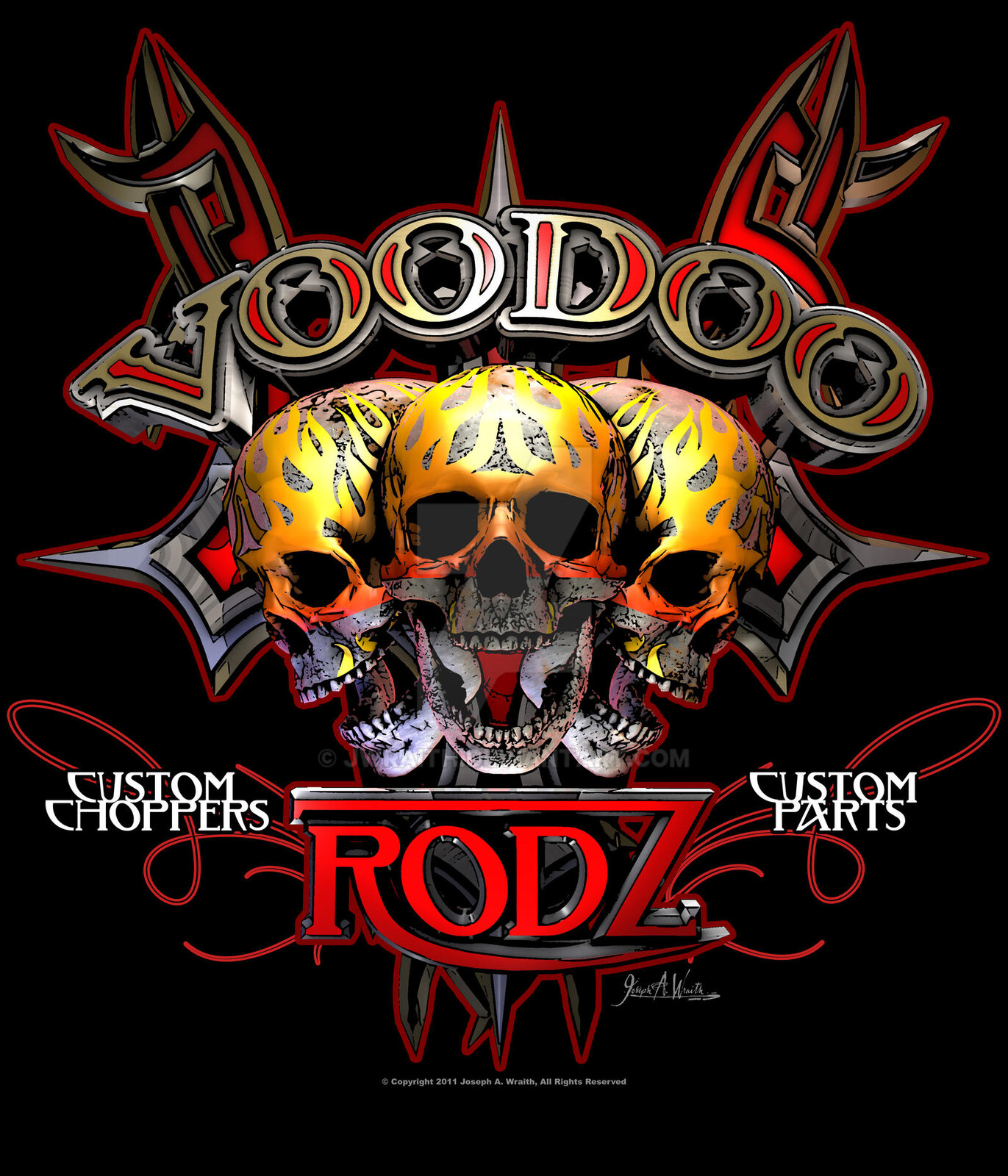 Voodoo Rods Trinity Design