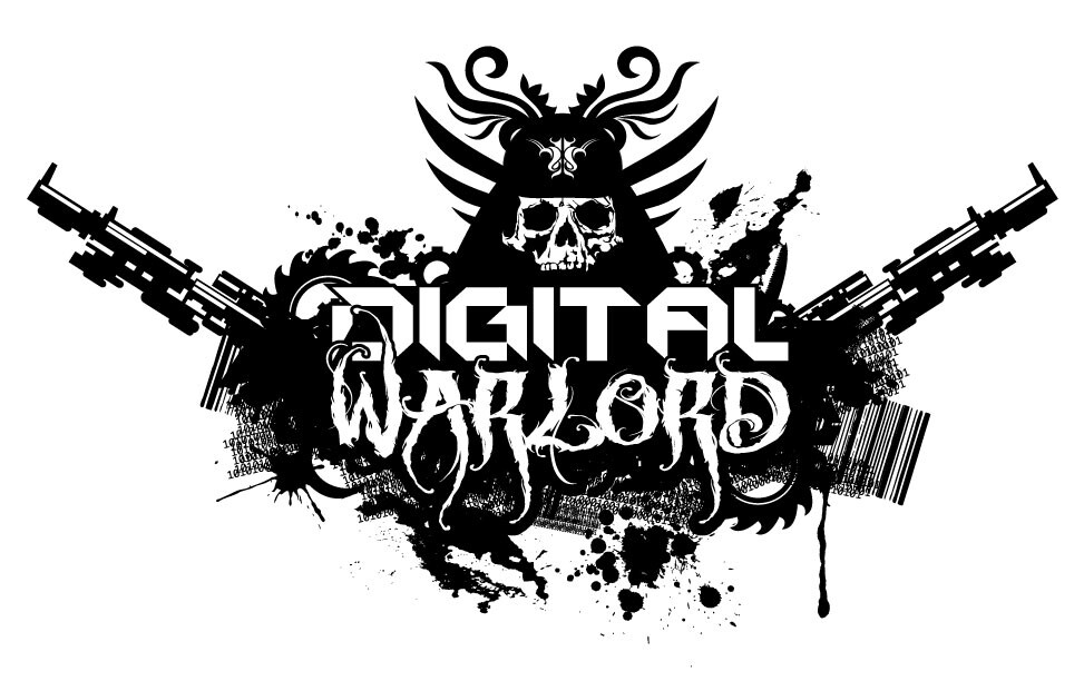 Digital Warlord BW Logo I created