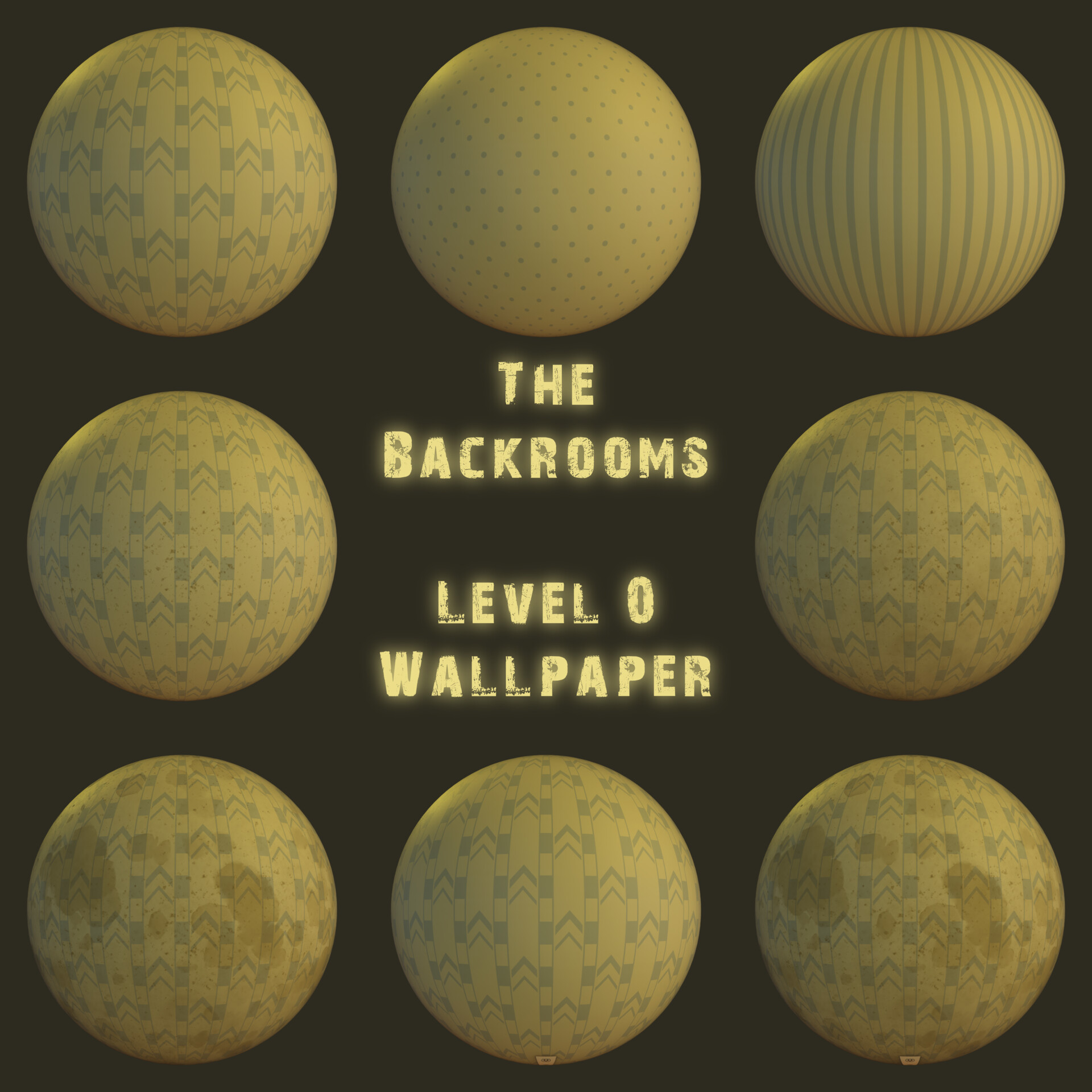 ArtStation - The Backrooms: Level 0 (COMPLETED)