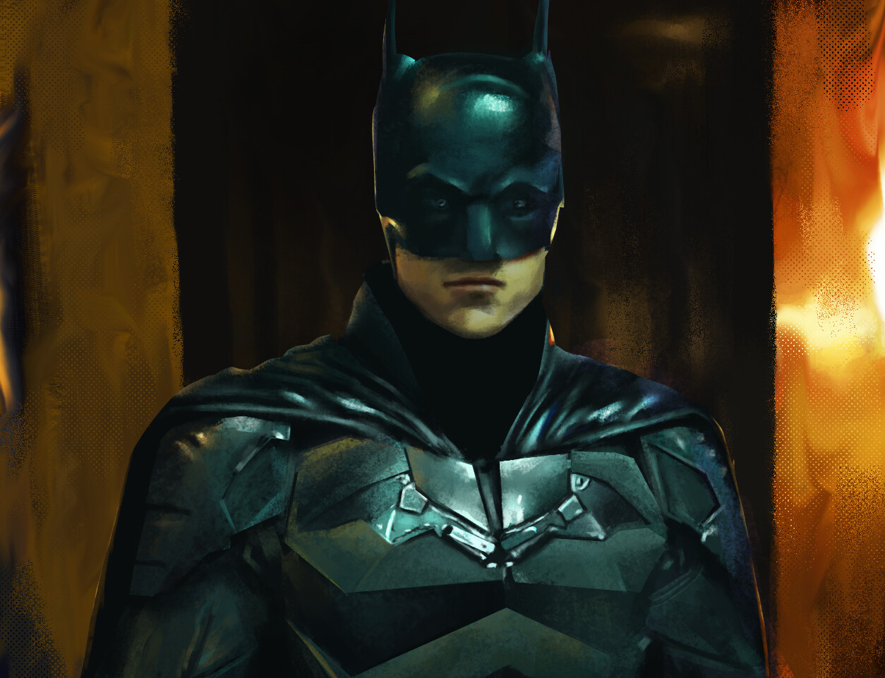 ArtStation - batman portrait