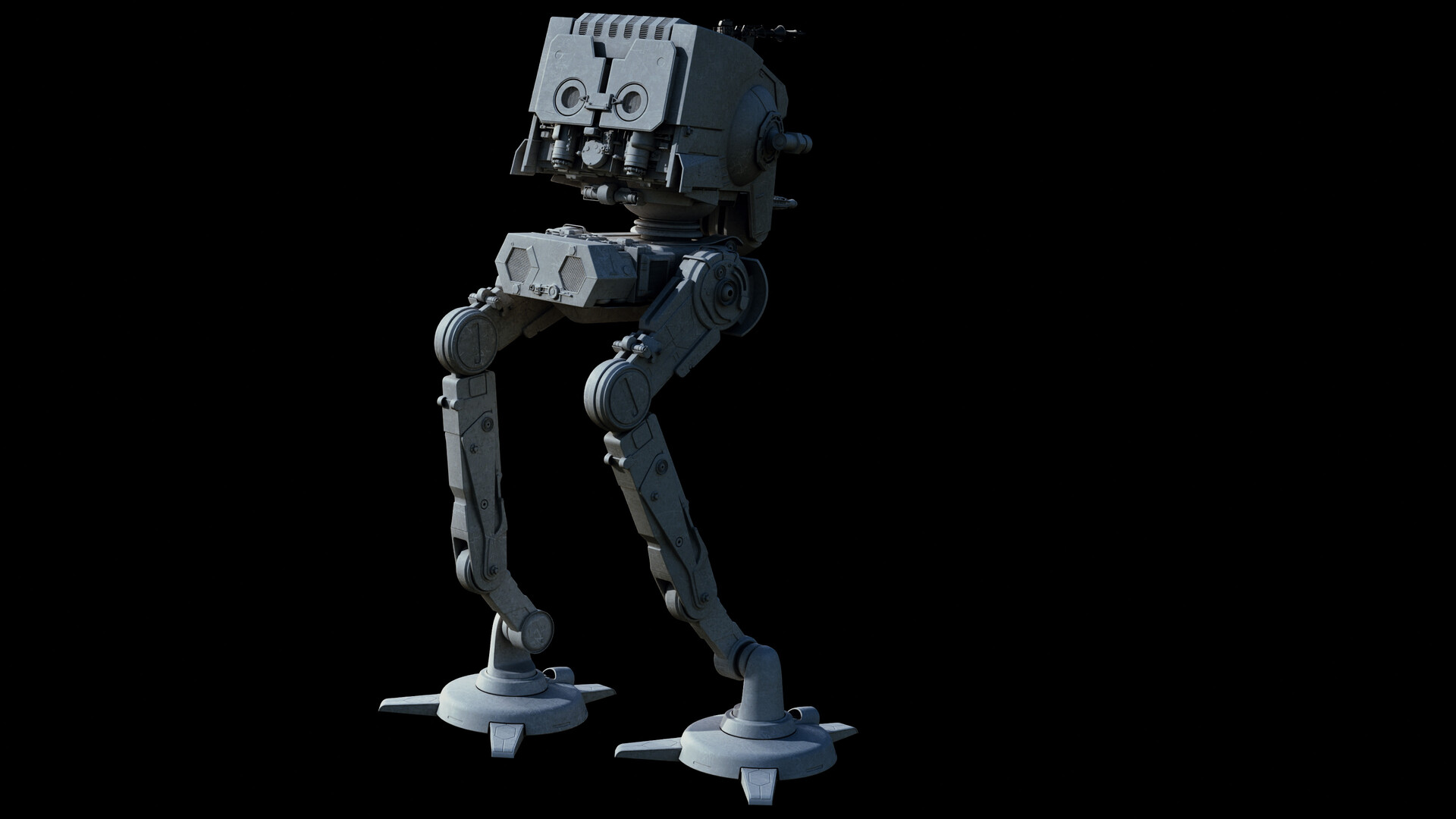 Ansel Hsiao - All-Terrain Scout Transport/Assault (AT-ST/a)