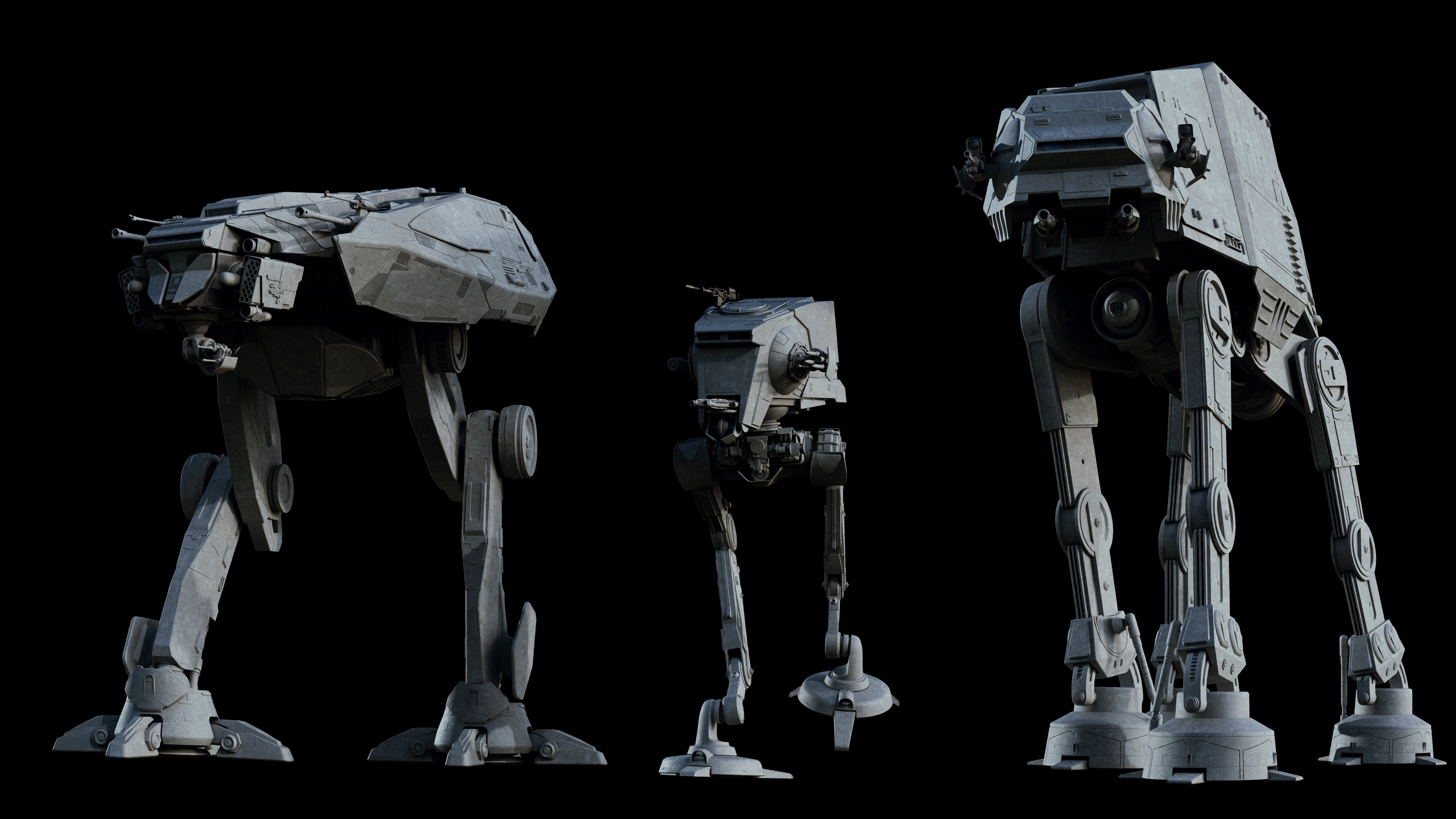 Ansel Hsiao - All-Terrain Scout Transport/Assault (AT-ST/a)