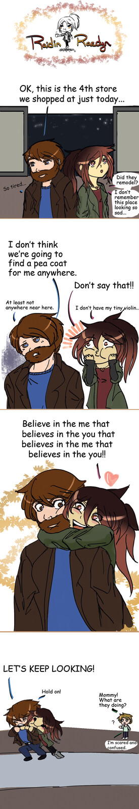Web comic 3 - Shopping