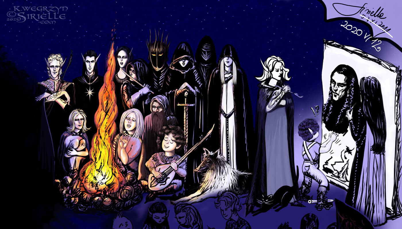 Tolk Folk 2020 &amp; Art corner of the Tolkien forum.