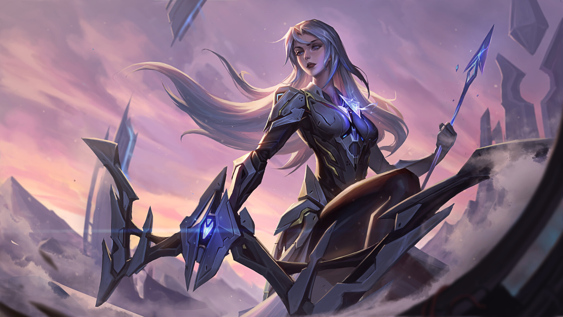 ArtStation Cyber archer. Remake my old work