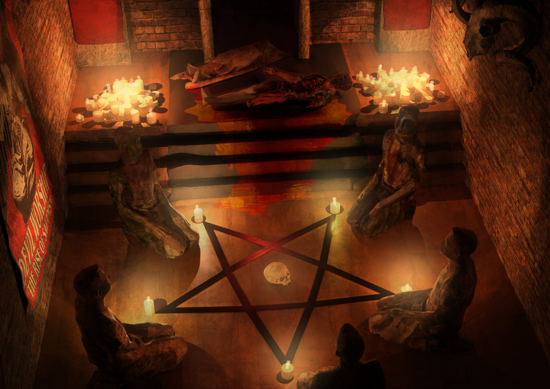 Mohd Shaz - The Demon Worshippers aka "The Creeps"