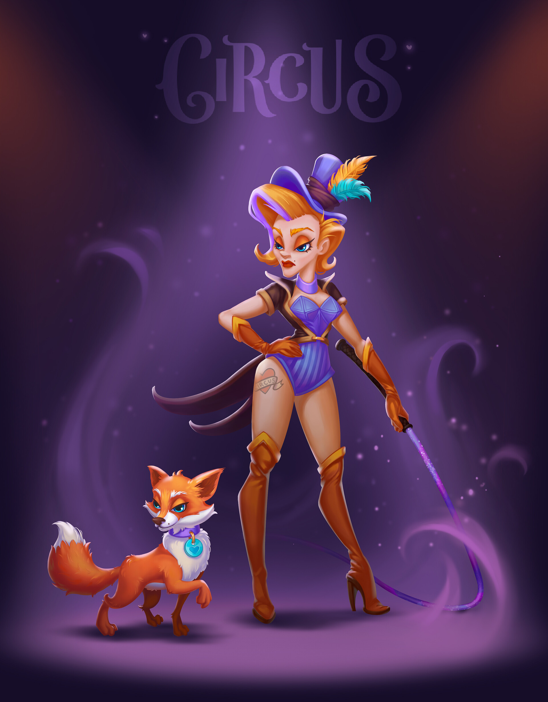 ArtStation Stella The Animal Trainer artstation-stella-the-animal-trainer