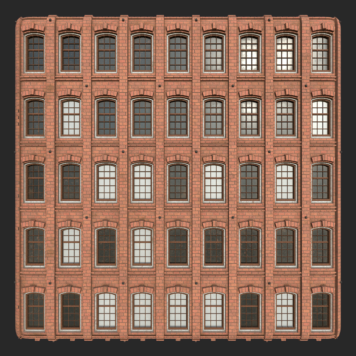 Texturecan red brick office building facade free texture 
