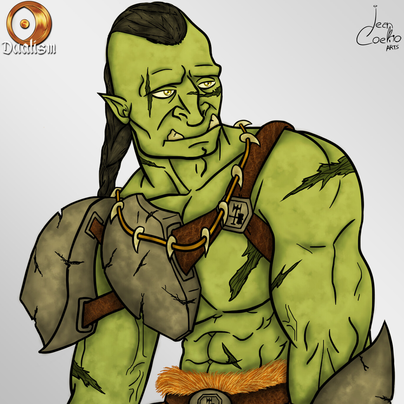 ART] Half-Orc Wildcard can be trusted to break doors : r/DnD