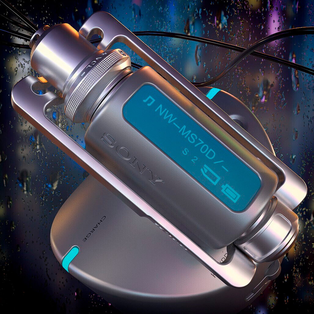 ArtStation - Sony-Network-Walkman-NW-MS77DR