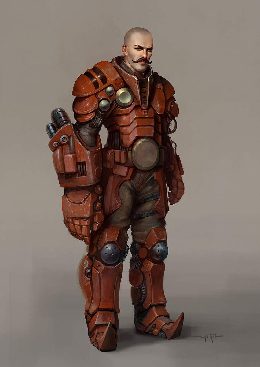 "Slapper" character design.