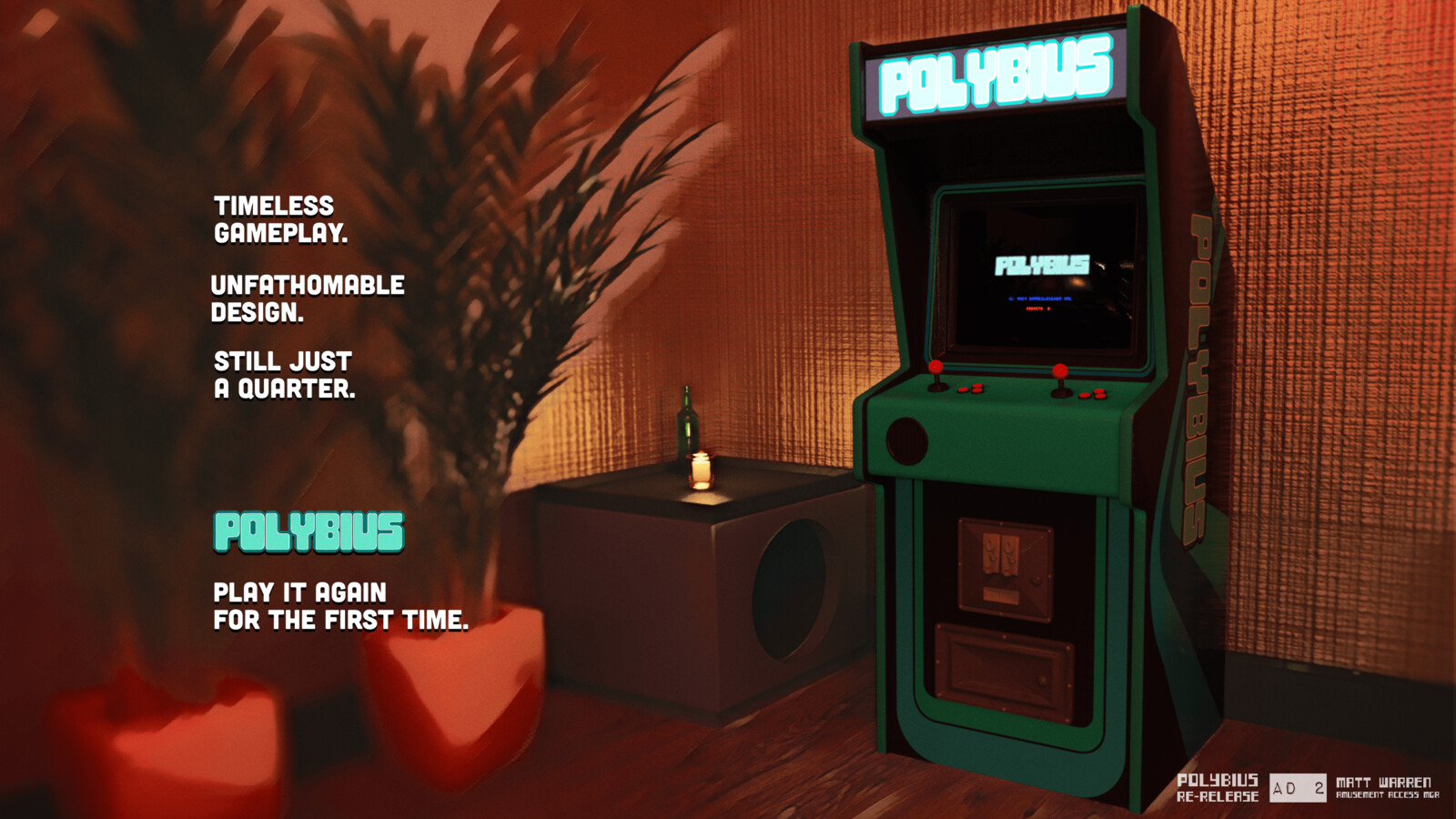 Advertisement 2 of Polybius Promo Campaign